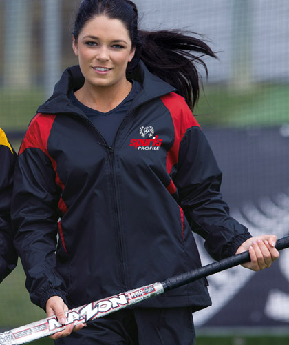 High performance Intensity Team Jackets #SJ in 14 popular colour combinations. Great fitting jacket will have your team looking professional and confident in your school or club colours. You will be impressed by the durable, protective Showerproof Nylon Taffeta outer shell and the comfortable full mesh lining on the inside. The Intensity Team Jacket features a vented back panel for added breathability. There is a hidden hood under collar. Also available in Youth and Ladies sizes. For all the details please call Shelley Morris or Leigh Gazzard on FreeCall 1800 654 990